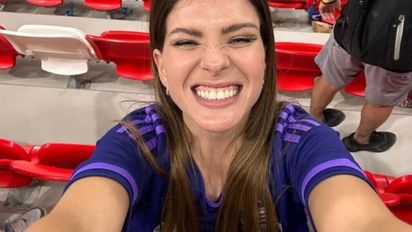 La China Suárez calienta el Mundial con foto retro de la Selección Argentina