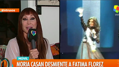 Moria atendió a Fátima y defendió a Cacho 