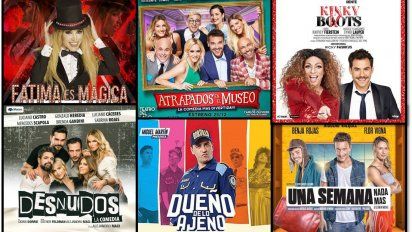Cambios y sorpresas en el podio de las obras más vistas de Carlos Paz, Mar del Plata y Buenos Aires