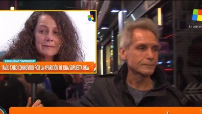 La furia de Raúl Taibo cuando le preguntaron por su supuesta hija 