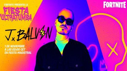 J Balvin se presentará en la fiesta de Halloween de Fortnite J Balvin se presentará en la fiesta de Halloween de Fortnite