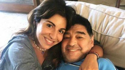 Gianinna Maradona no pudo evitar recordar a Diego antes de Navidad