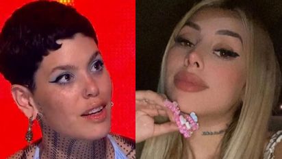 Tamara Báez enojadísima con la jurado de 