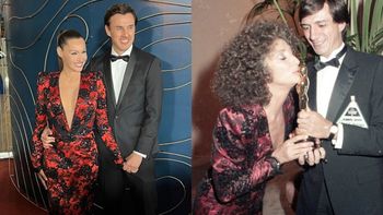 Premios Martín Fierro 2022: Pampita usó el mismo vestido que Norma Leandro en los Oscar