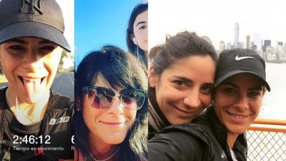 La nueva vida de Sara Stewart Brown, la ex mujer de Lanata: de viaje con una amiga en Londres