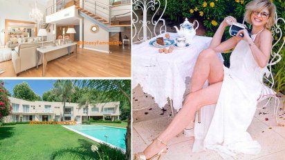 Araceli González ý una mansión al estilo Miami en Pilar