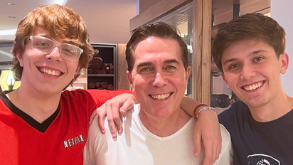 Así fue sorprendido Rodolfo Barili por sus hijos en su cumpleaños