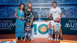 ¡Todos juntos! Pilar Rubio, Sergio Ramos y Rafa Nadal tuvieron un simpático encuentro