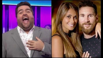 Darío Barassi les hizo un regalo especial a Antonela Rocuzzo y Lionel Messi: ¿Qué les envió?