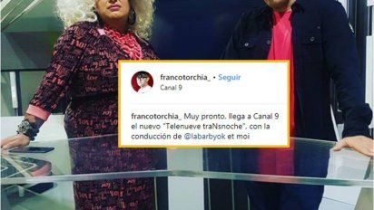 La joda del día: Franco Torchia y La Barbi pusieron en broma que harían un noticiero de 
