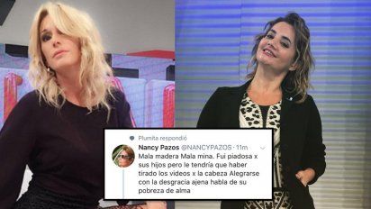 Las redes furiosas contra Yanina Latorre: dicen que se burló al aire de Nancy Pazos por quedarse sin trabajo