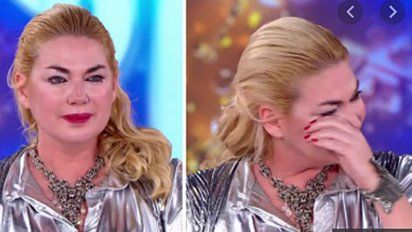 Esmeralda Mitre rompió en llanto en el Cantando
