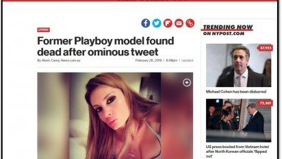 La noticia de la muerte de Natacha Jaitt llegó a la prensa de Estados Unidos y la titulan como siniestra