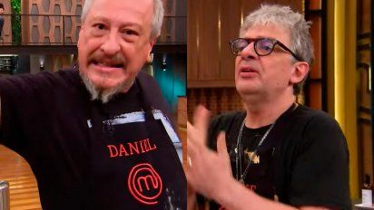 Juanse no aguantó y enfrentó Daniel Aráoz en Masterchef