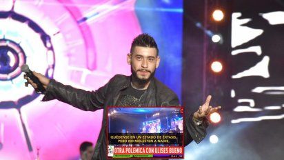 Otra vez Ulises Bueno se va al pasto; ahora con la droga: ''no sean manijas por comerse una pastilla, por pegarse un saque''