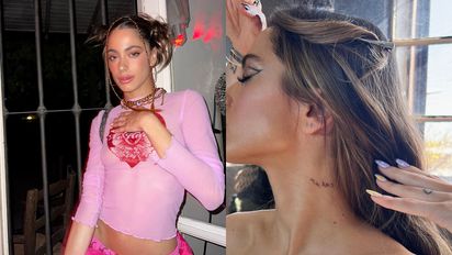 Tini contó la historia detrás de su nuevo tatuaje