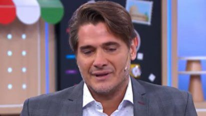 Guillermo Andino no pudo contener las lágrimas al aire cuando habló de la muerte de su cuñada