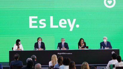 ¡Es Ley! Alberto Fernández promulgó la ley del aborto