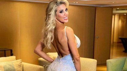 Virginia Gallardo encendió las redes con su baile 