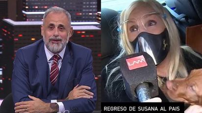 Jorge Rial filoso con el regreso de Susana Giménez