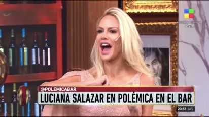 Luli Salazar debutó en Polémica en el Bar con una bomba política