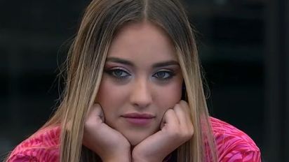 La caída de Florencia Regidor en el estudio de 'Gran Hermano' tras ser eliminada