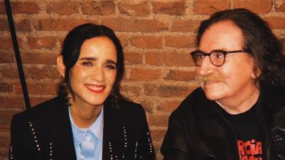 Charly García reapareció y emocionó en la presentación del disco de Julieta Venegas en Buenos Aires