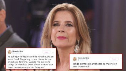 Ninci denunció que la amenazaron de muerte y se desató una guerra en Twitter