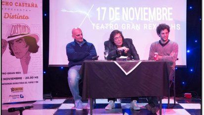 DISTINTO el nuevo trabajo de Cacho Castaña en el que interpreta temas de Serrat, Charly García, Virus, La Renga, y Sabina