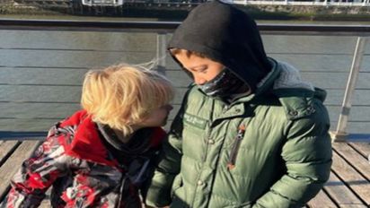 La amistad de Momo y Mirko: se reencontraron en San Sebastián