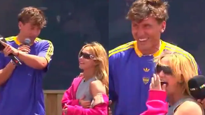 Margelita es oficial: la romántica propuesta de Marcos Giles a Ángela Torres en vivo