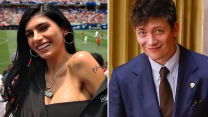 Santiago Caputo cruzó a Mia Khalifa tras su apoyo a Egipto: 