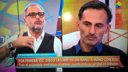 Diego Latorre habló por primera vez del escándalo Natacha: 