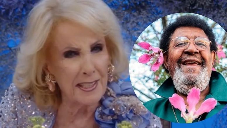 Mirtha Legrand honra a Rubén Rada y recuerda la canción que le dedicó