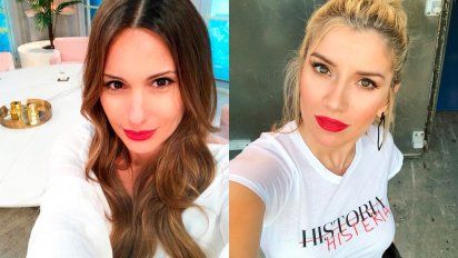 Pampita opinó sobre la pelea entre Laurita Fernández y Nacha Guevara