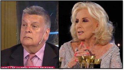 Luis Ventura habló con Mirtha Legrand, quién le informó que no irá a la entrega de los Martín Fierro y lo retó