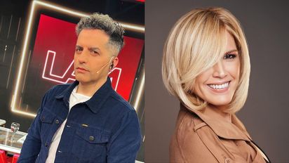 Viviana Canosa y Ángel de Brito hicieron su primer pase radial con buena onda y recordando anécdotas con Santiago del Moro