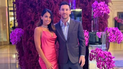 Así fue el nuevo momento romántico entre Antonela Roccuzzo y Lionel Messi