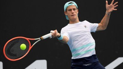 El Peque Schwartzman quedó fuera del abierto de Australia