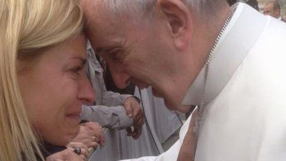 Eugenia Tobal sobre su encuentro con el papa: 