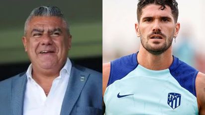 Qué dijo Chiqui Tapia sobre Rodrigo De Paul y Camila Homs