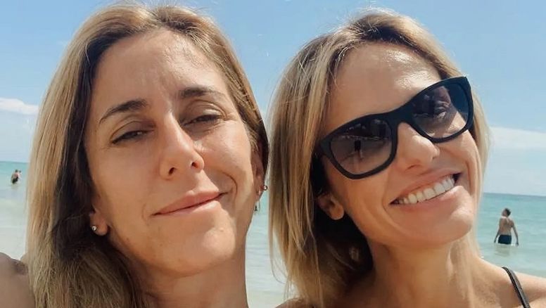 Mariana Fabbiani compartió fotos de su viaje con una amiga