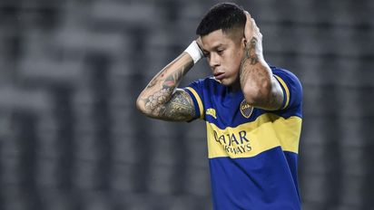 Marcos Rojo se lesionó y se perderá la temporada con Boca 