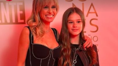 Mariana Fabbiani y su hija Matilda se robaron todas las miradas con sus looks total black