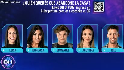 ¿Cómo quedó la placa de eliminación de este domingo en 'Gran Hermano'?