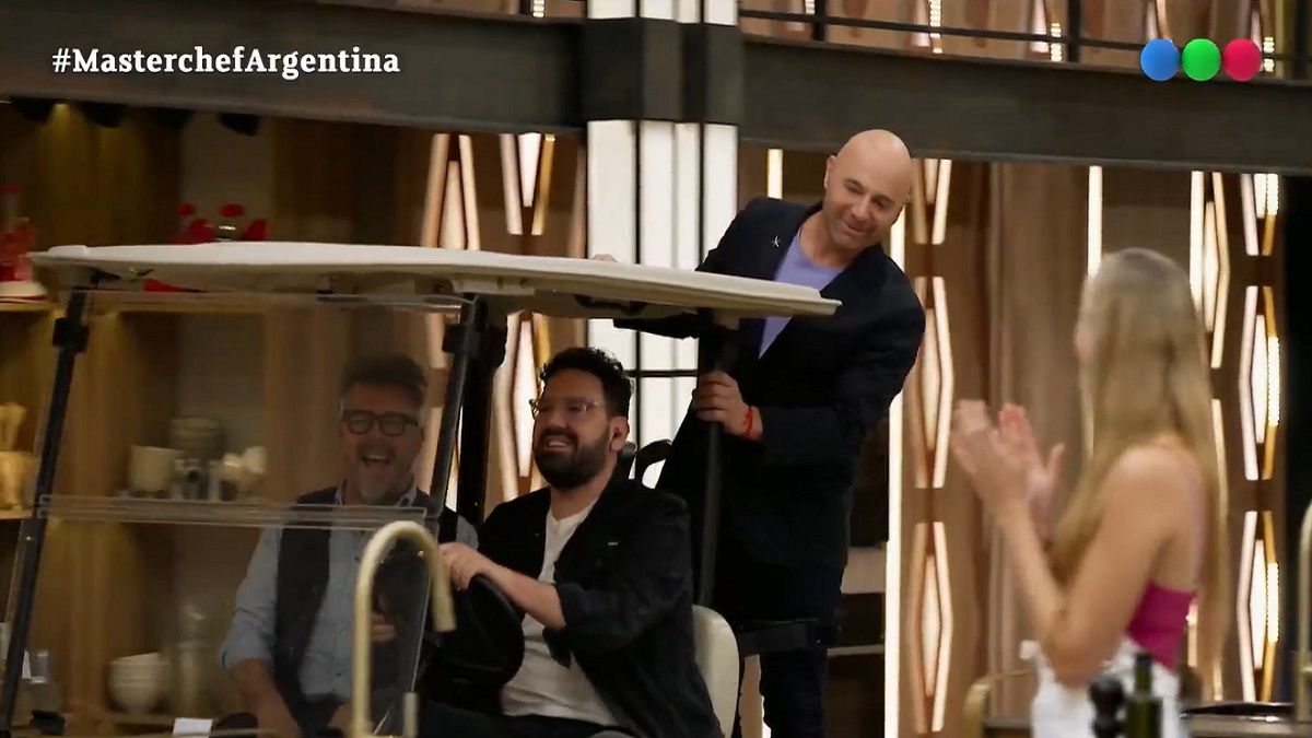 La épica llegada de los jurados de Masterchef Argentina al estudio