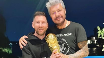 El especial encuentro de Marcelo Tinelli con Lionel Messi
