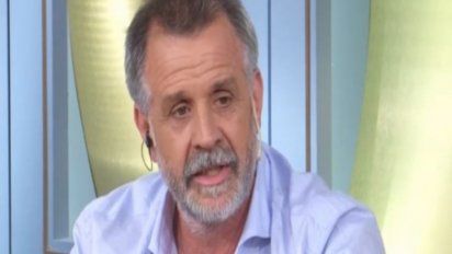 Christian Petersen se quebró al aire en 