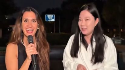 El divertido móvil de Momi Giardina para Luzu TV desde China