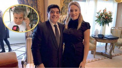 A pesar de las amenazas, el padrastro de Rocío Oliva, defiende a Diego Maradona: 